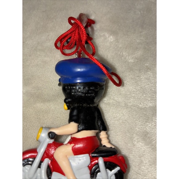Vintage Betty‎ Boop Collectors Pen Topper And Pen Lot Of 2 Biker Peace Sign 1994 - Picture 15 of 15